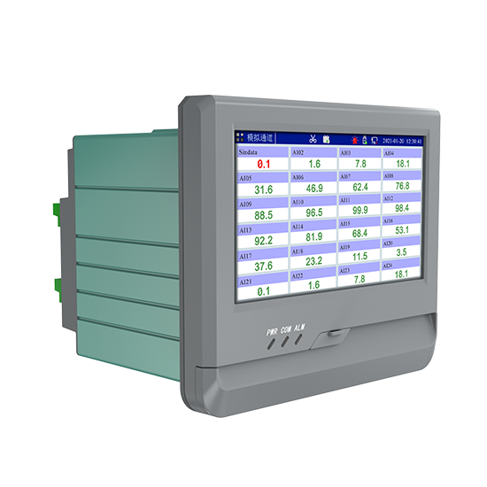 MIK-R8000A  0.5秒级 触摸屏款 24通道无纸记录仪